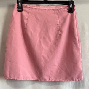 SHEIN Pink Mini Pencil Skirt Casual Resort